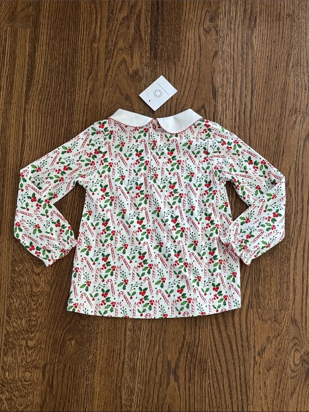 The Proper Peony New With Tags Parkside Pima Mistletoe Top